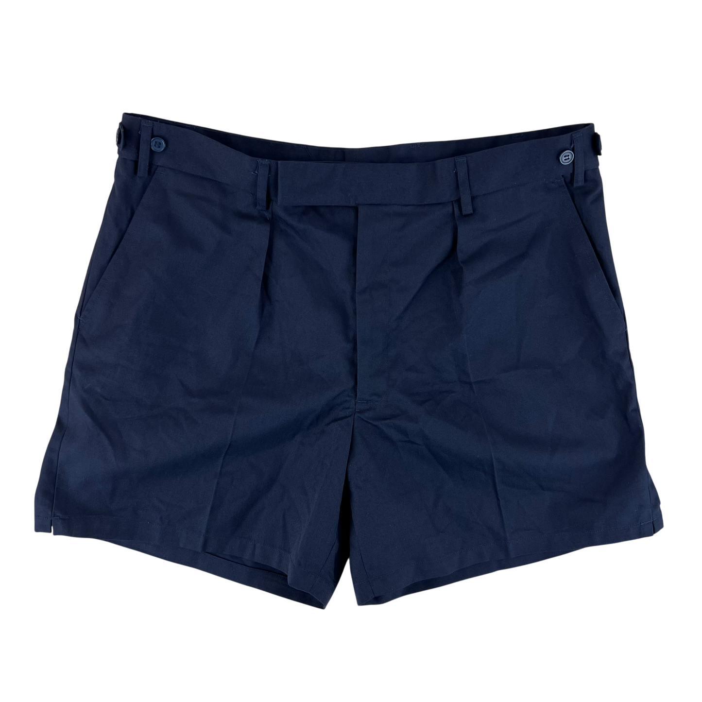 British Army / Tri-Services Navy Blue PTI Shorts - W37