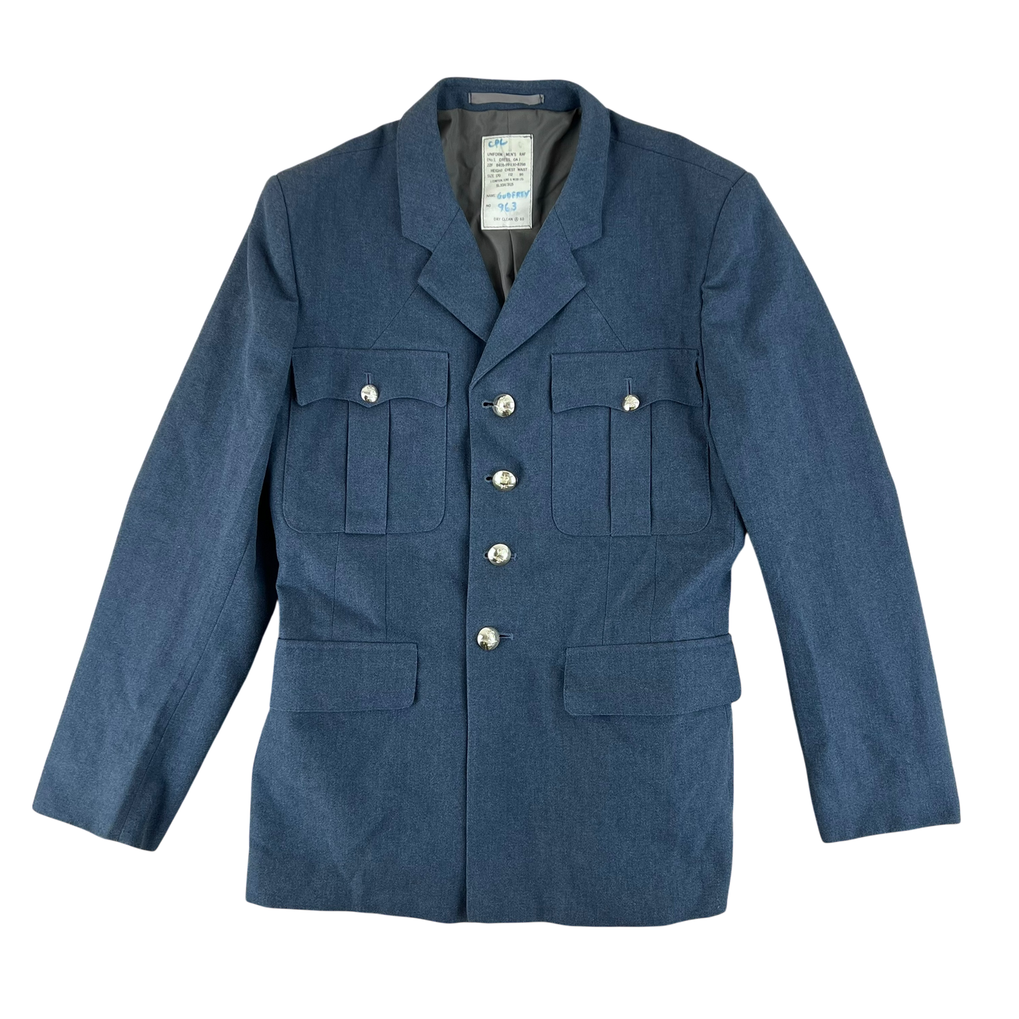 British Royal Air Force No. 1 Dress Jacket - Large 170/112