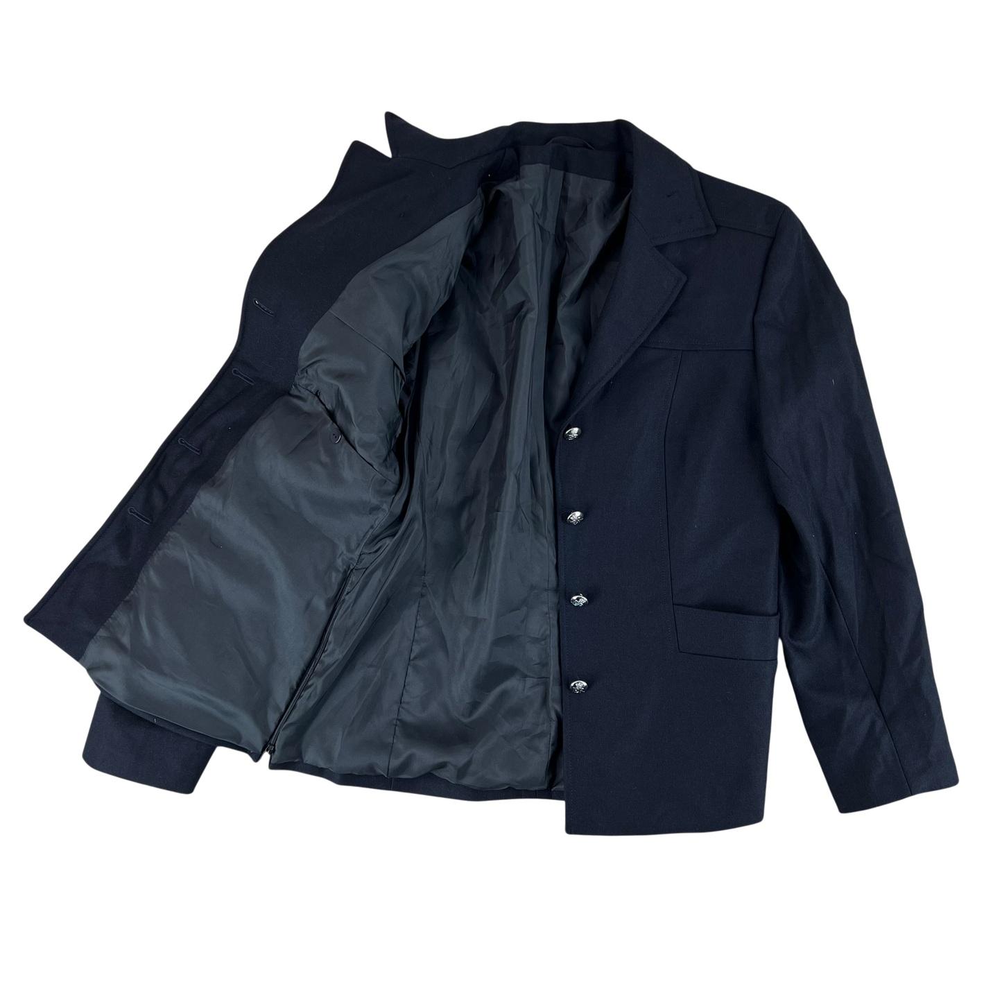 British Police Women's Black Dress Jacket - Medium