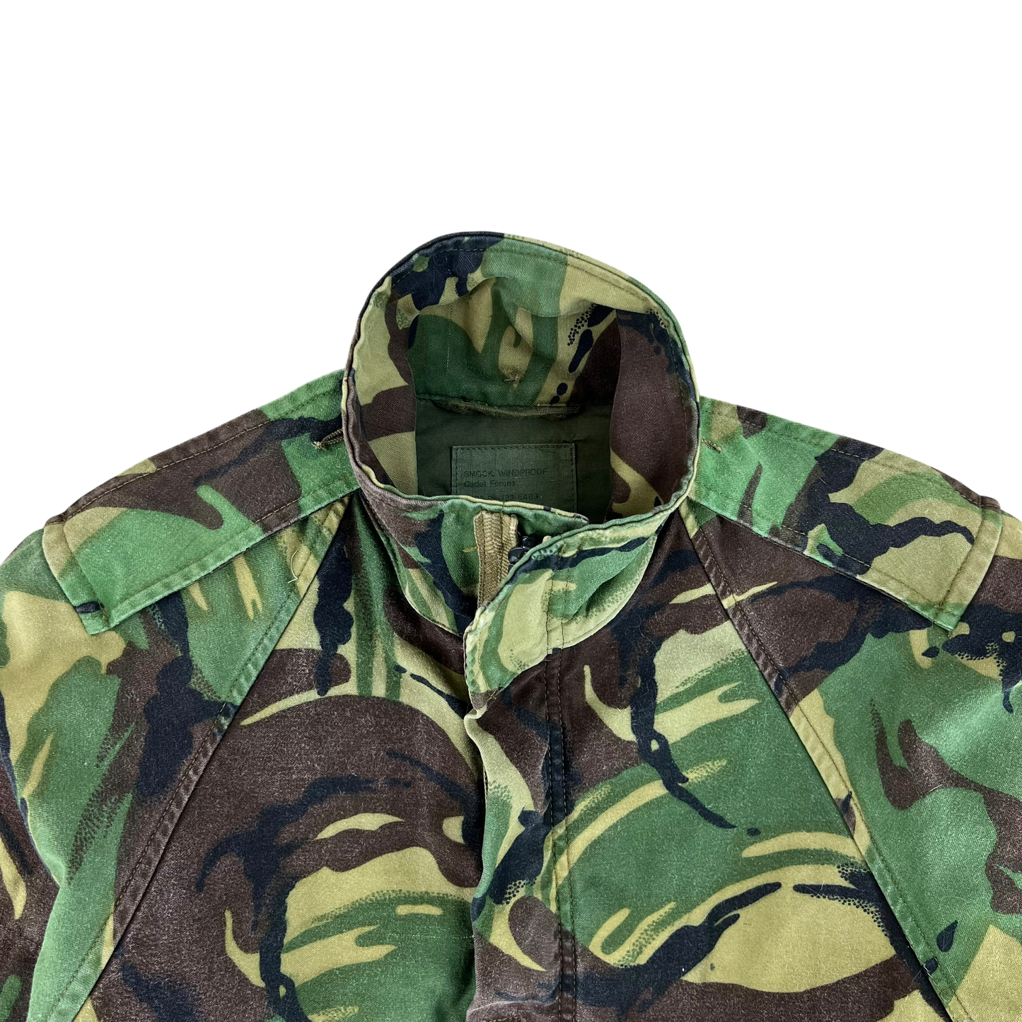 British Army 80s Cadet Forces DPM Camouflage Windproof Smock - X Small 150/76