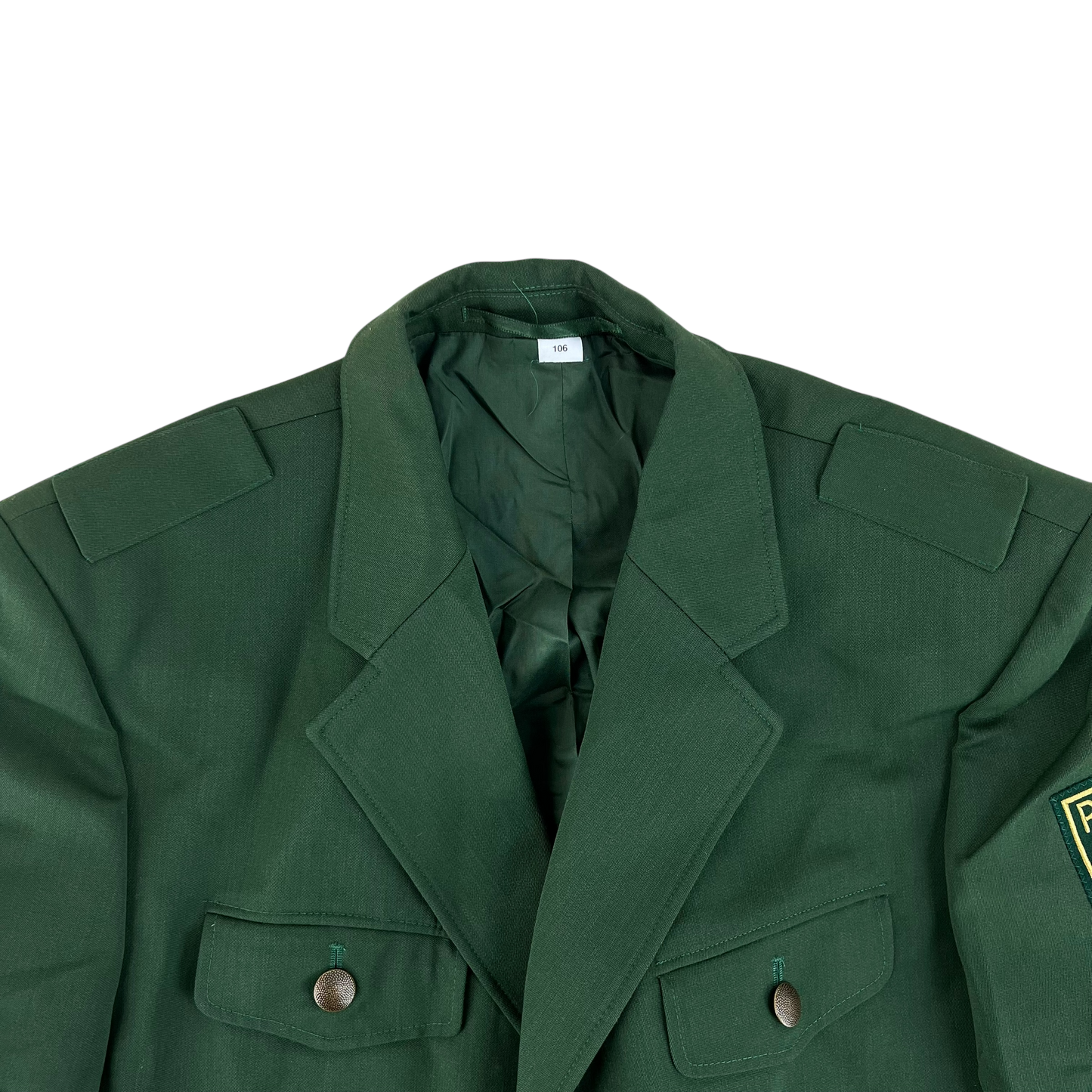 German Police Green Dress Jacket - Large