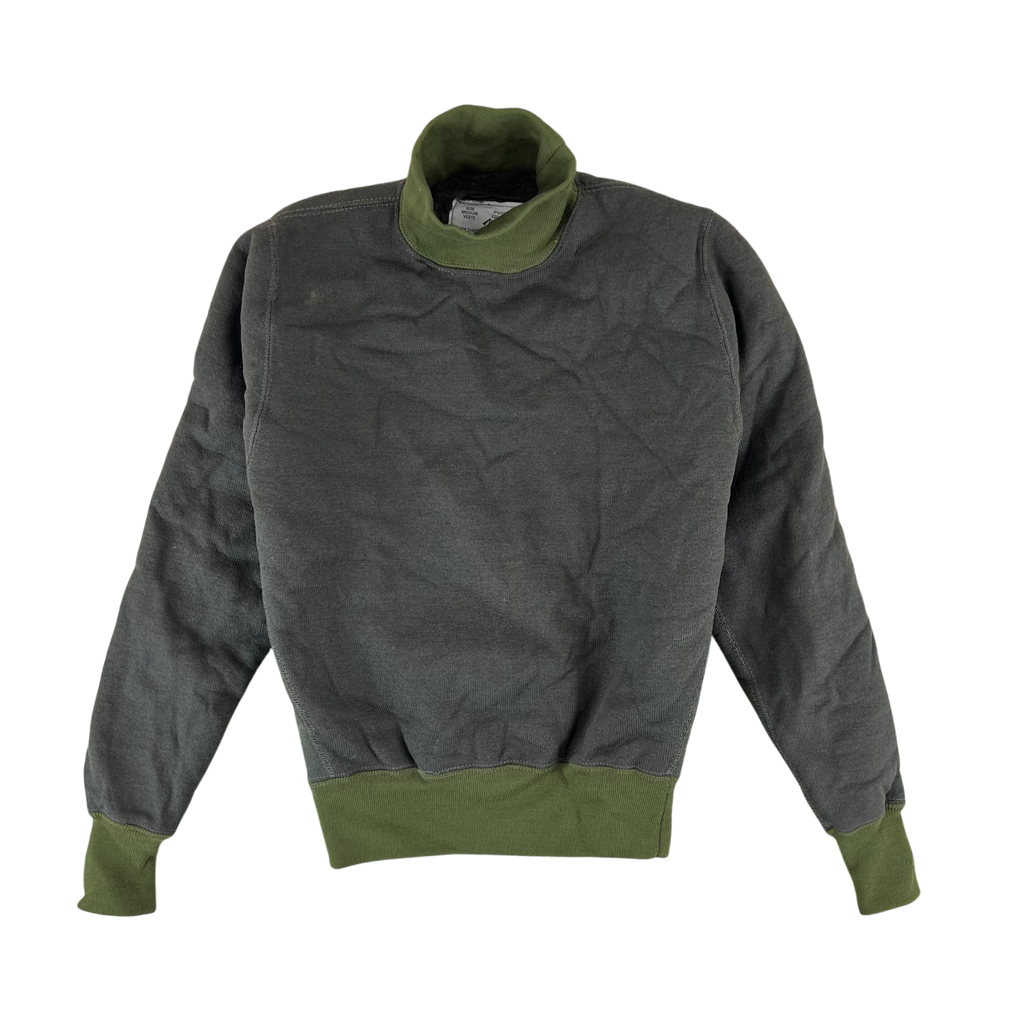 British RAF Aircrew Faux Fur Thermal Pullover Base Layer Top - Medium
