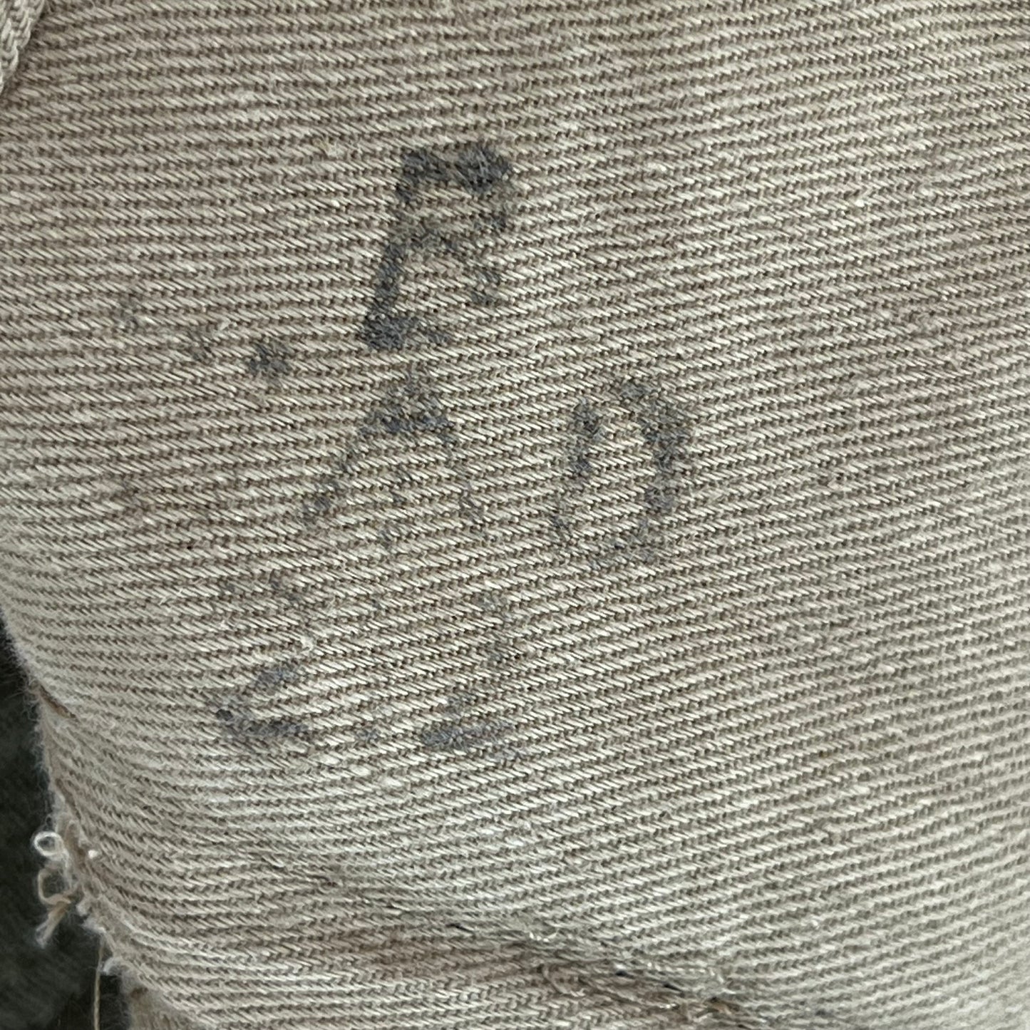 British Army 50s 1949 Pattern Khaki Battledress Trousers - W33 L30.5 SIZE 10