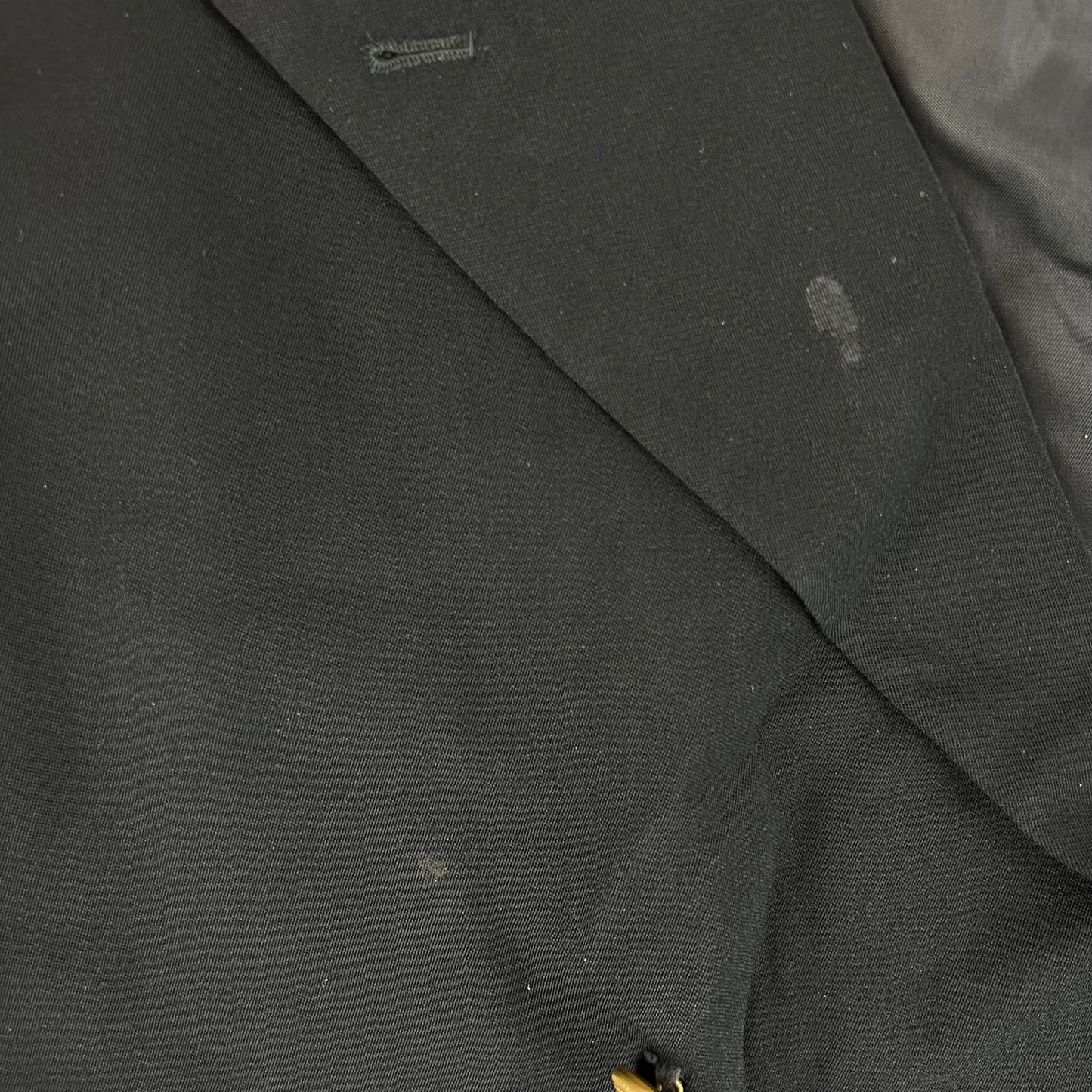 British Merchant Navy 60s Black Dress Uniform Set - Large