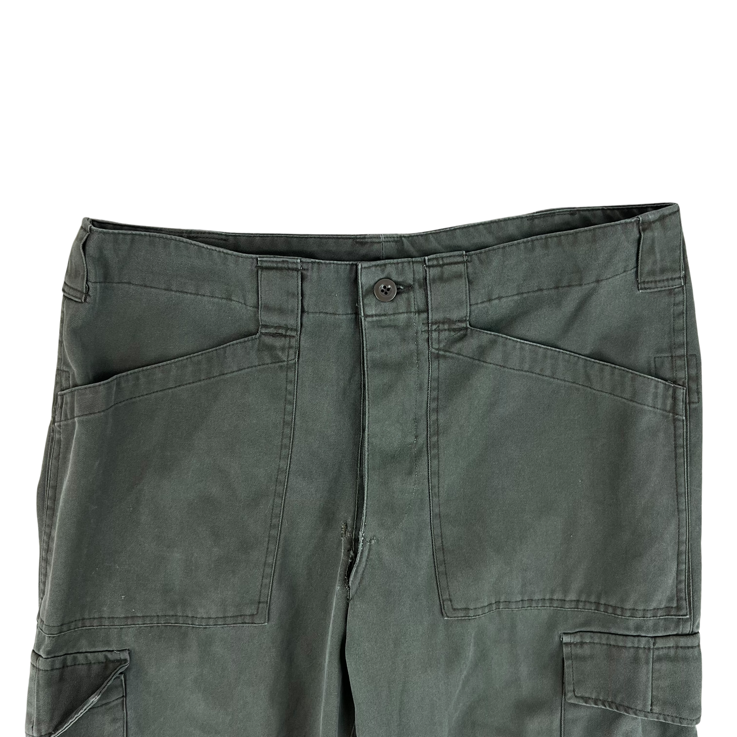 Austrian Army Olive Green Fatigue Trousers - W35 L30