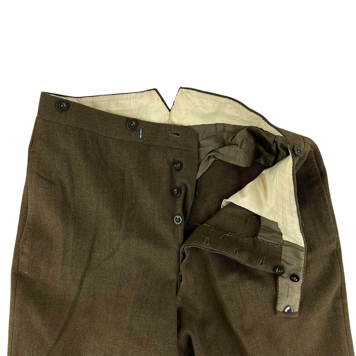 British Army Brown Officer's No. 2 Dress Trousers - W34 L32