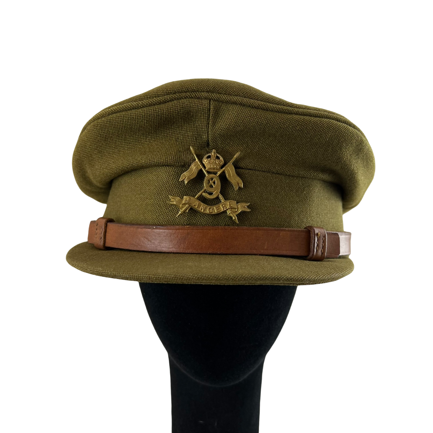 British Army 40s 50s Dress Cap - 9th Royal Lancers - Medium