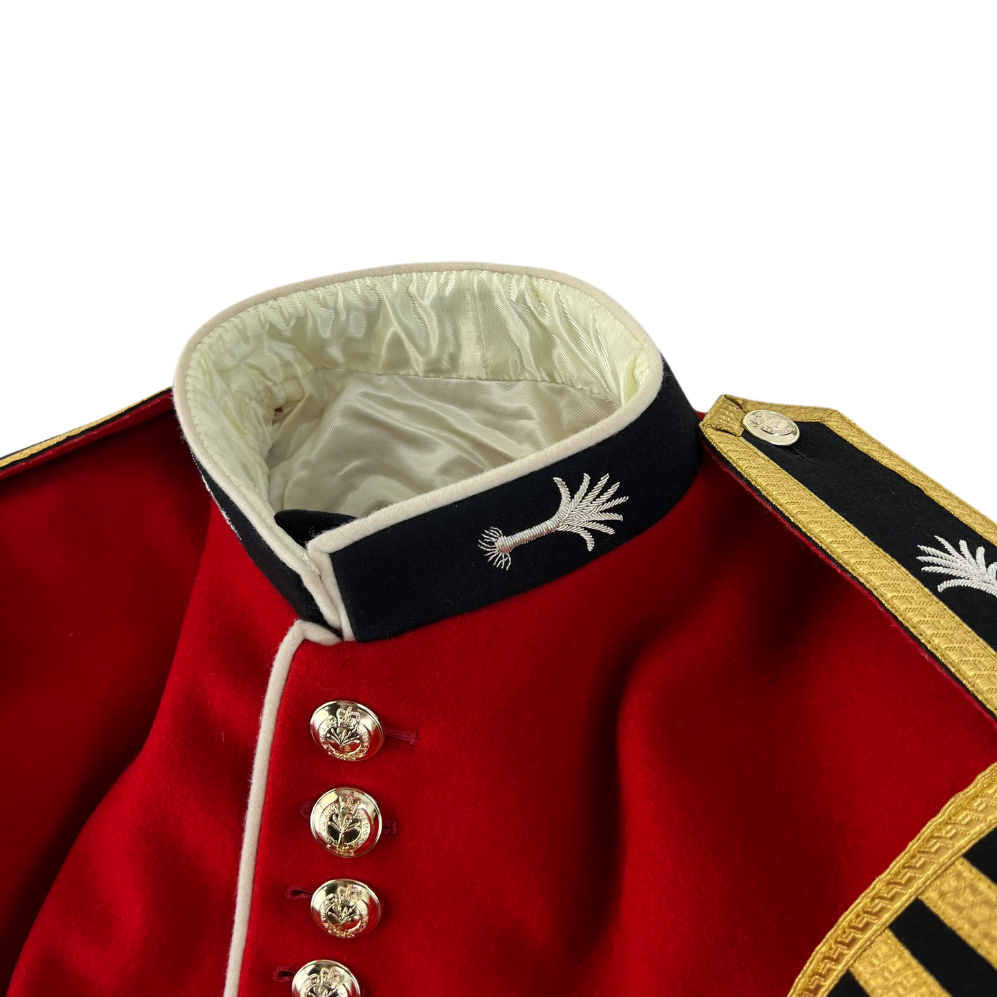 British Army RHQ SGTS Bandsman's Tunic Jacket w/ Wings - Welsh Guards - X Large