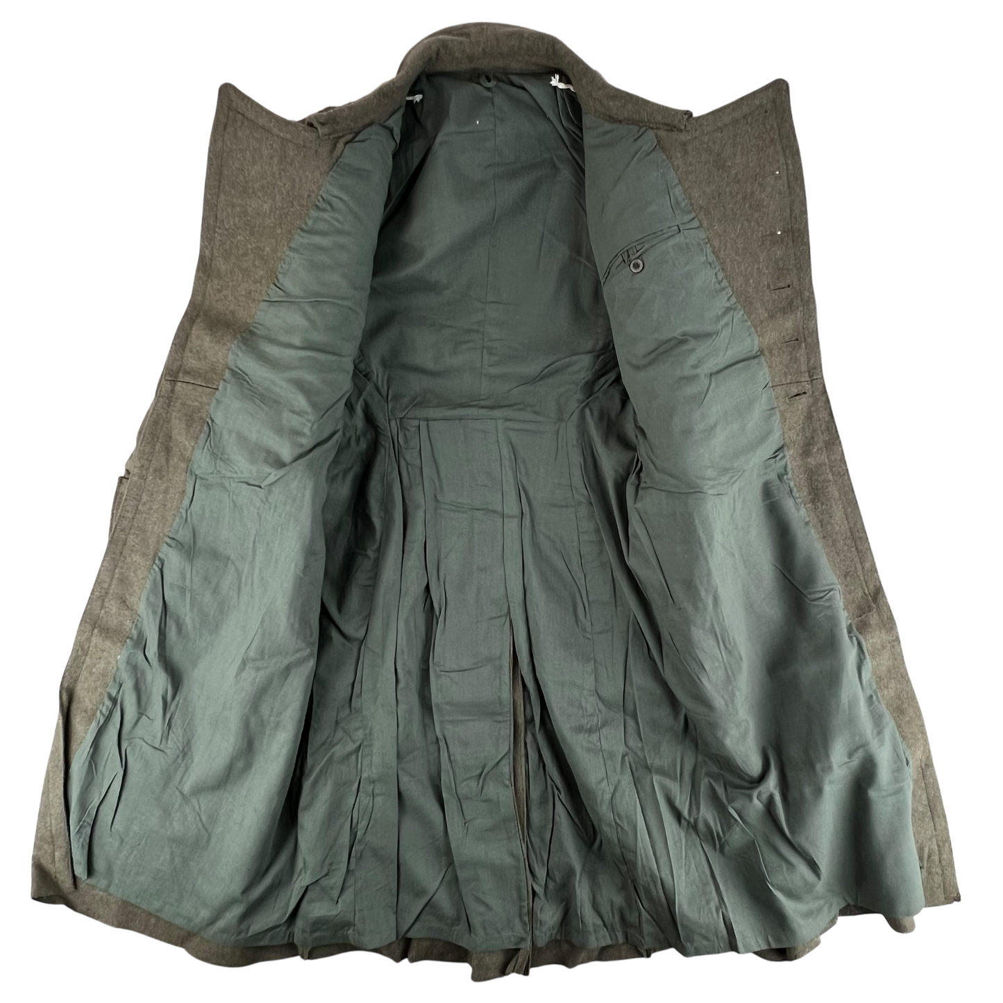 Bulgarian Army Khaki Wool Greatcoat - Medium