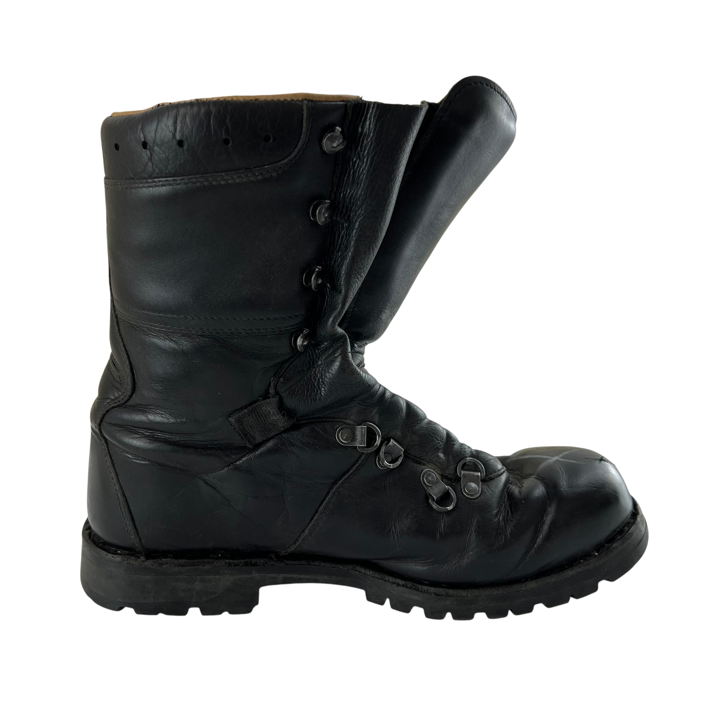Austrian Army KAZ 03 Black Combat Boots - Size 11