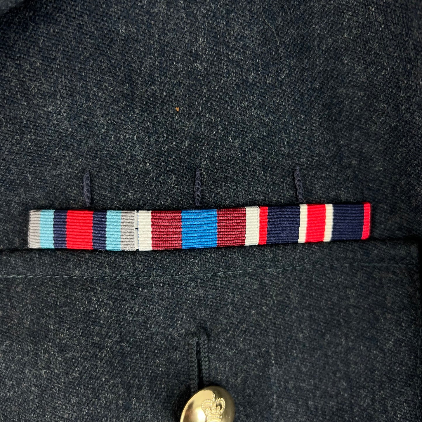 British Royal Air Force No. 1 Dress Jacket w/ Belt - Medium 92R