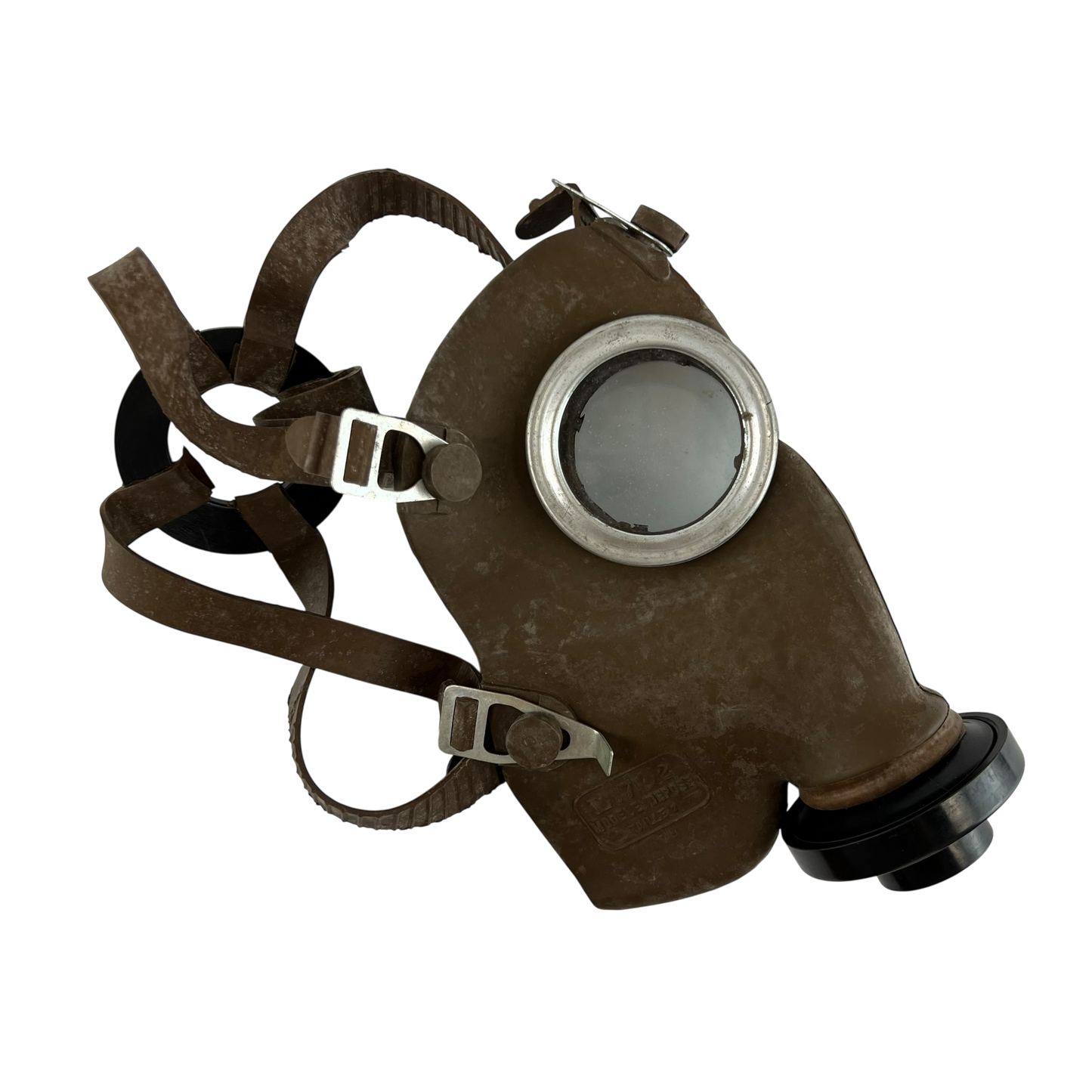 Belgian Army L-702 WW2 Gas Mask Complete Kit