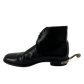 British Army Black George Boots w/ Spurs - Size 10