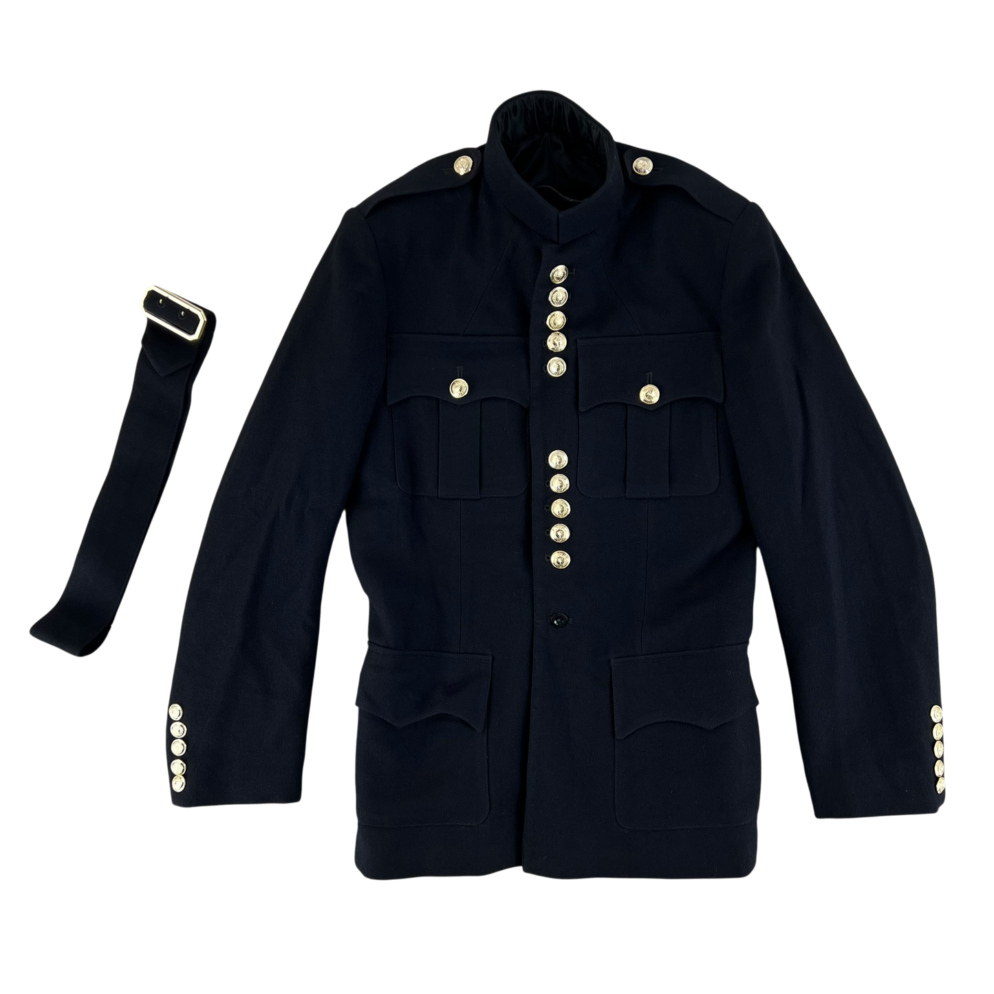 British Army No. 1 Dress Jacket w/ Belt - Welsh Guards - Medium