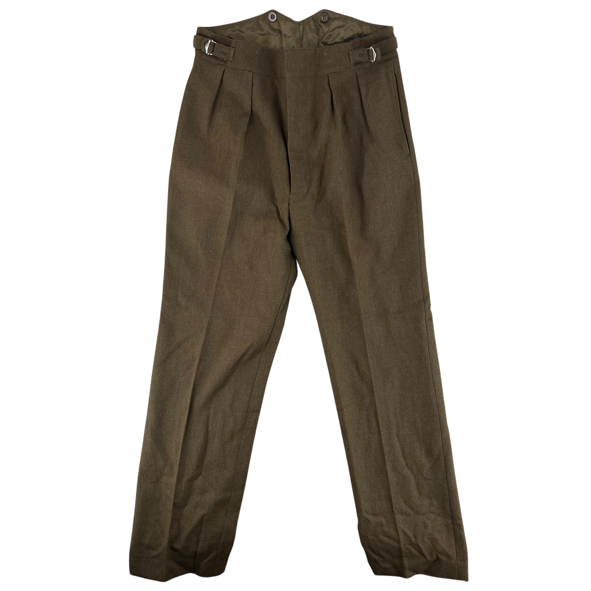 British Army Brown Service Dress Trousers - W33 L31.5