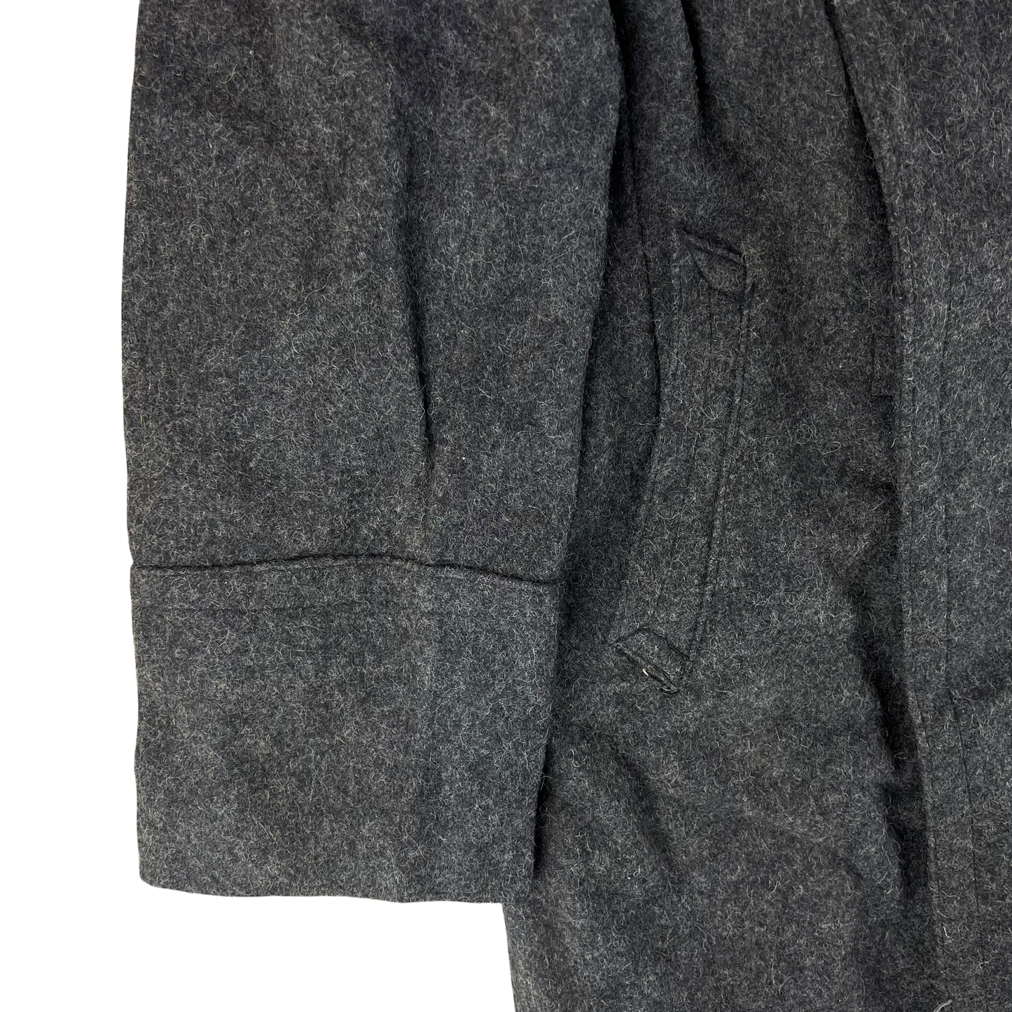 Bulgarian People's Army 50s Grey Wool Greatcoat - Medium