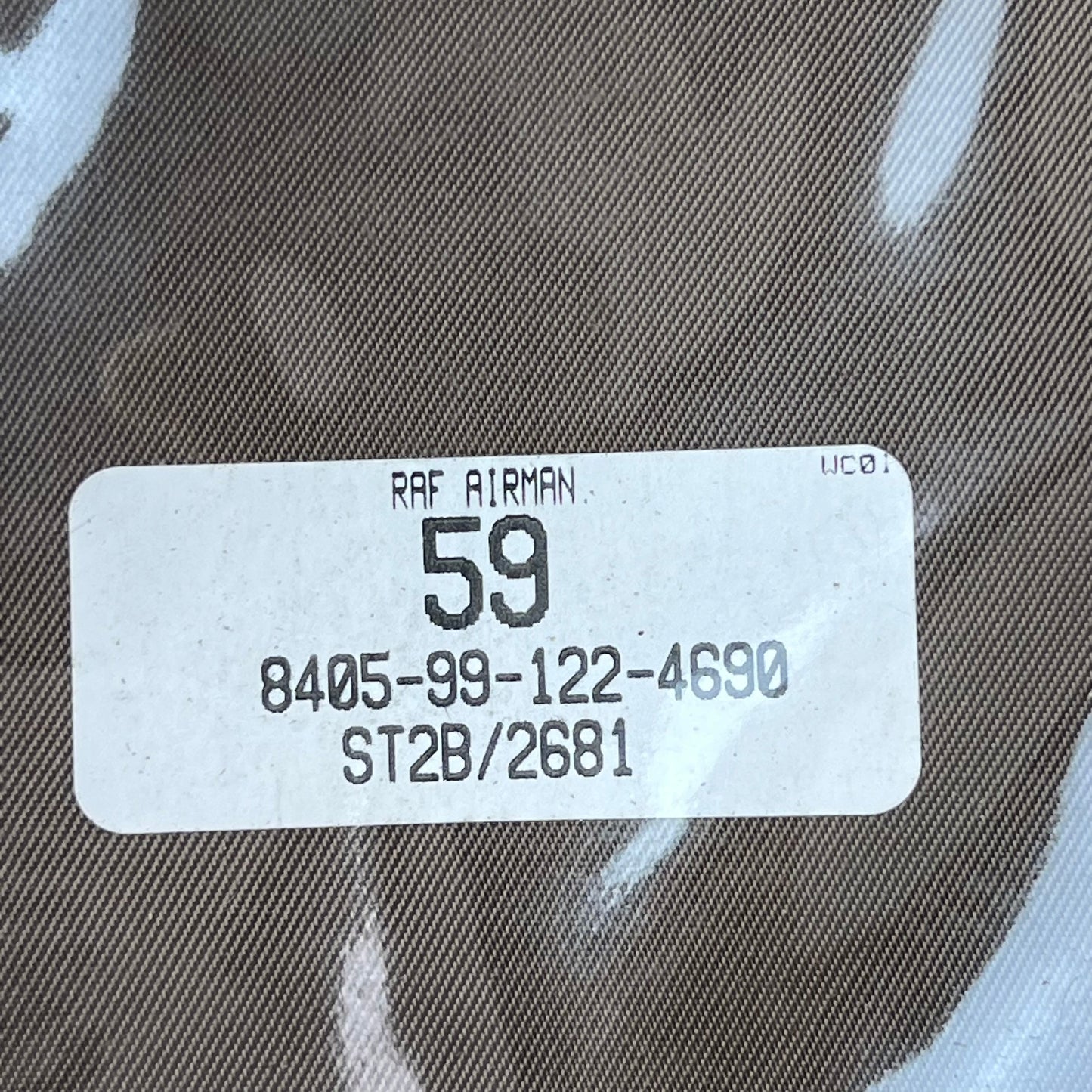 British RAF Peaked Dress Cap - Air Training Corps - Large 59cm