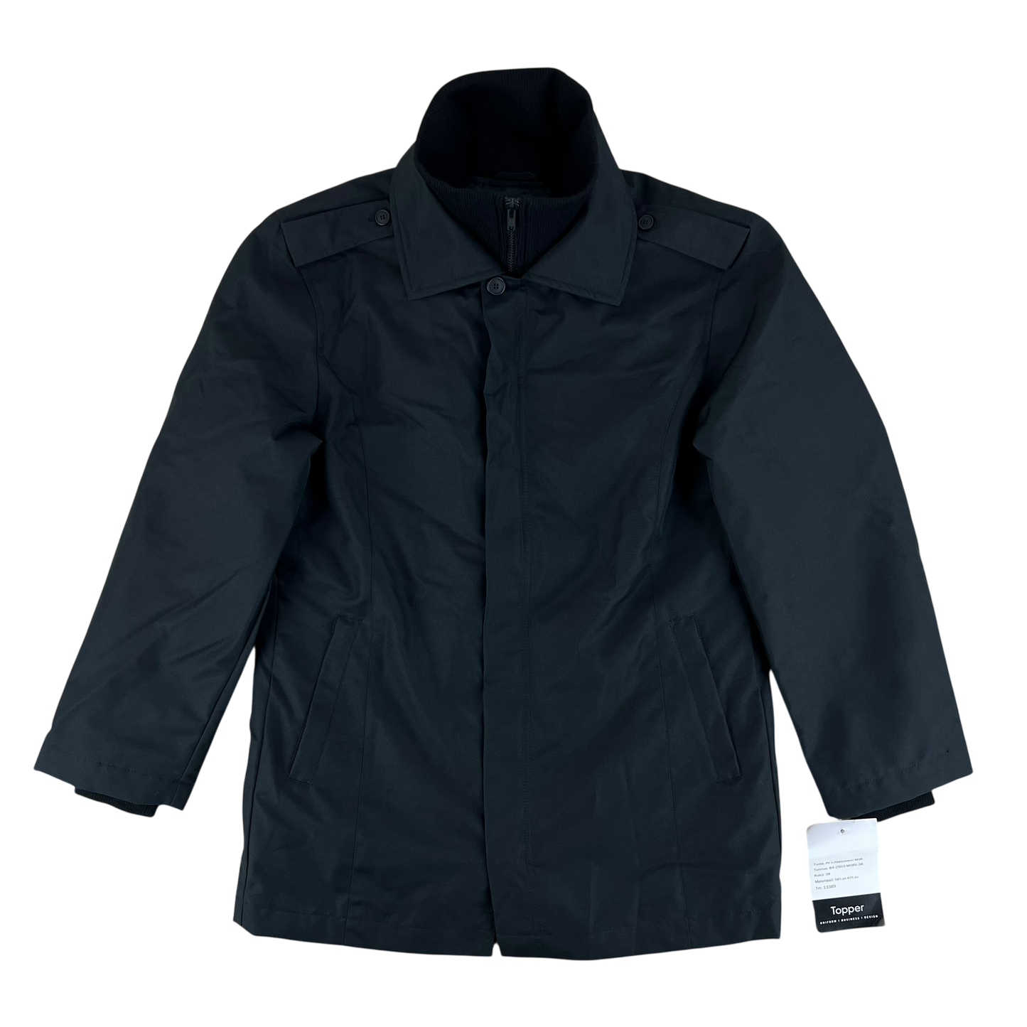 Finnish Navy M08 Winter Service Uniform Windbreaker Jacket w Liner - Medium