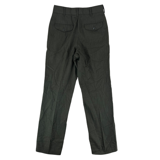 US Army Marine Corps Green Dress Trousers - W28 L31