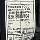 British Royal Navy Wet Weather MVP Waterproof Trousers - W34 L31.5