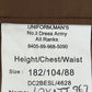 British Army No.2 FAD Dress Jacket - RLC - Large 182/104