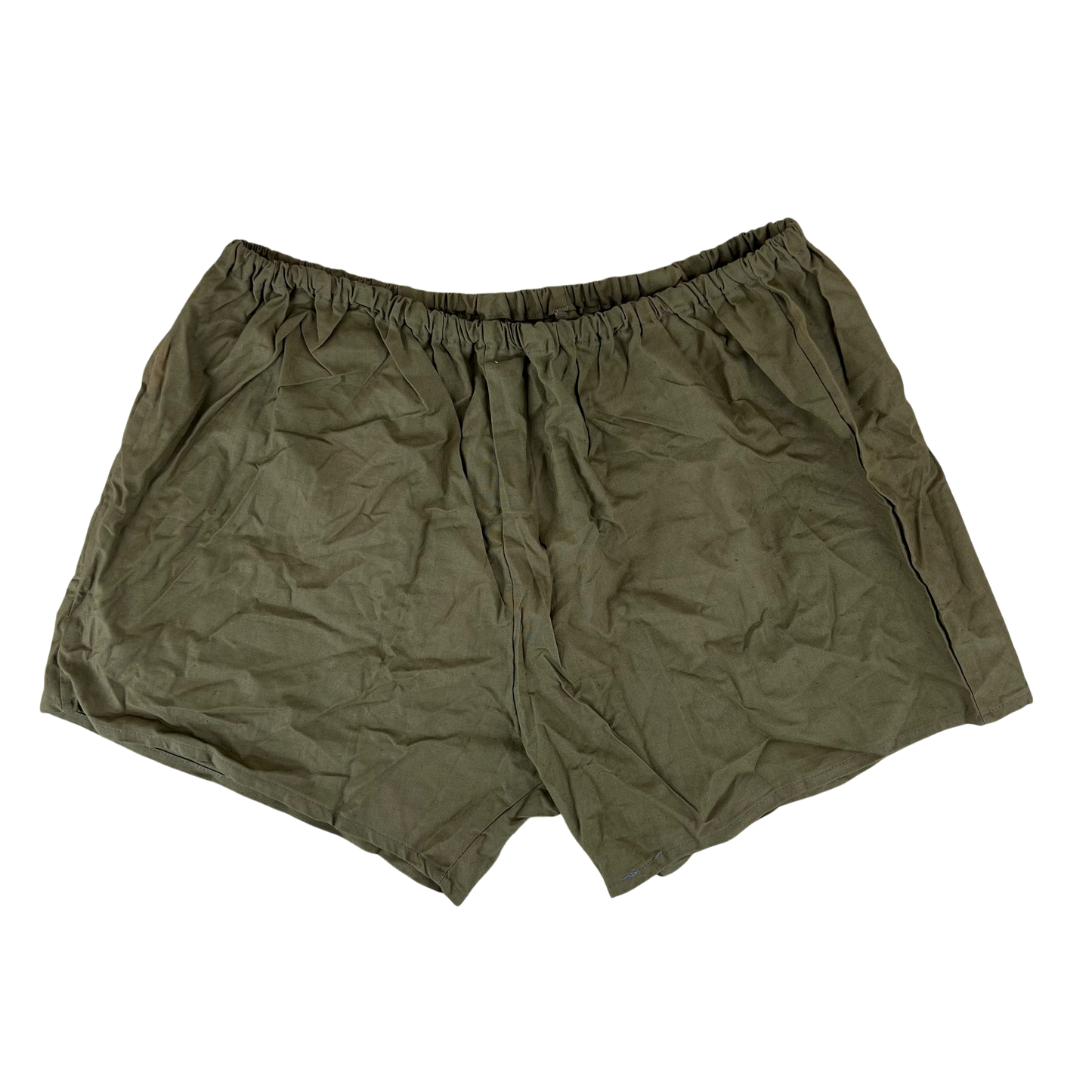 Czechoslovak Army 70's Olive PT Shorts - Small