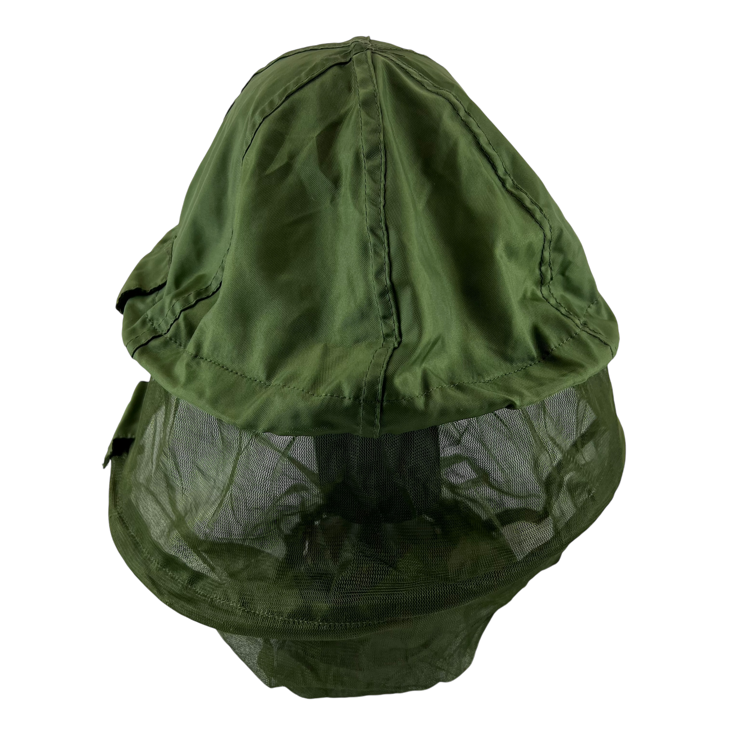 Dutch Army Olive Green Mosquito Netting Helmet Cover #2