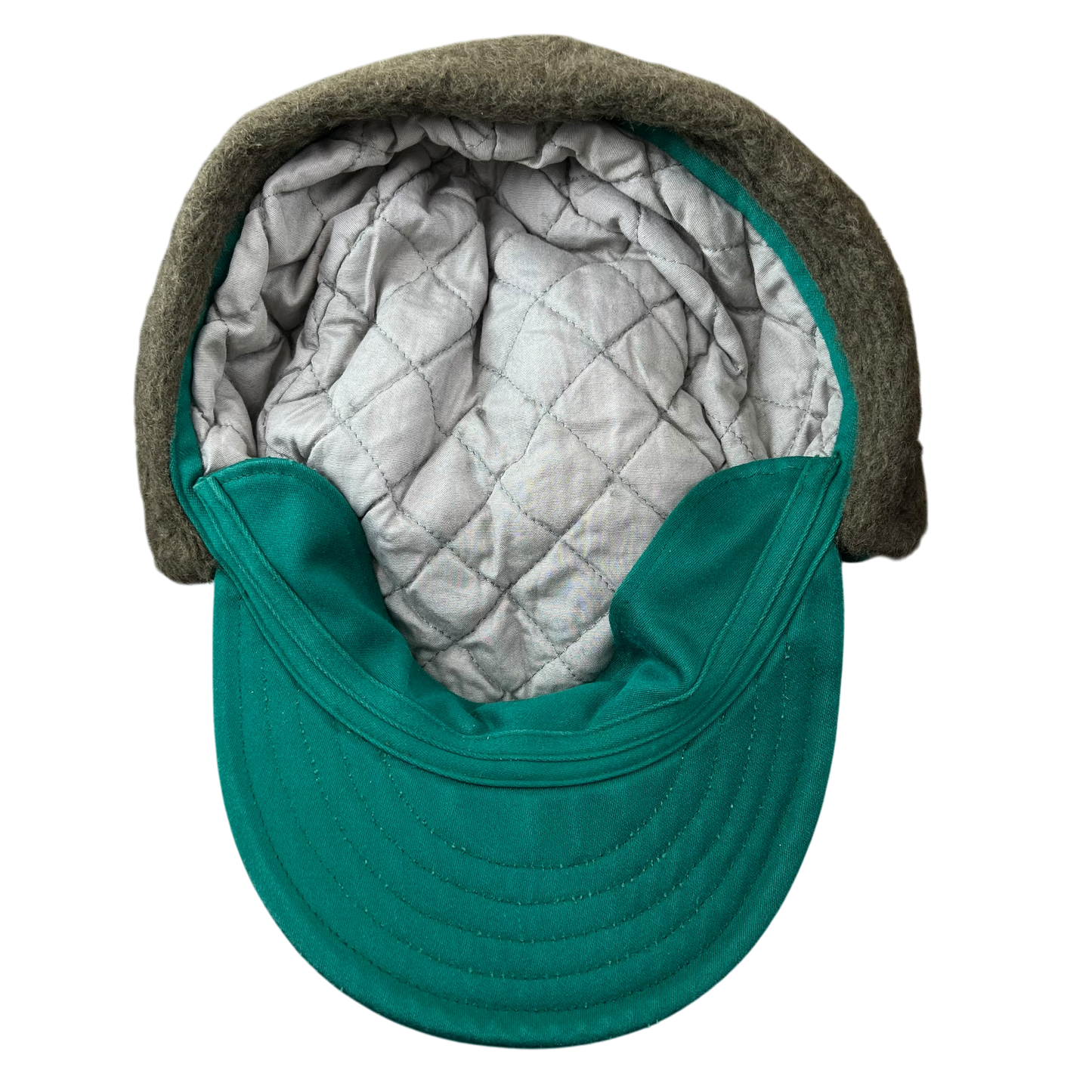 Austrian Army Green Cold Weather Winter Trapper Cap -