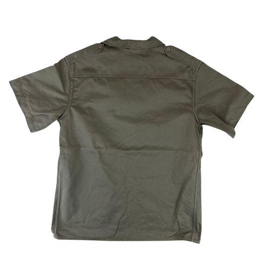 Greek Army M65 Khaki Shirt Short Sleeve - Medium