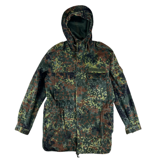 German Army Flecktarn Camouflage Combat Parka - Medium GrNr7