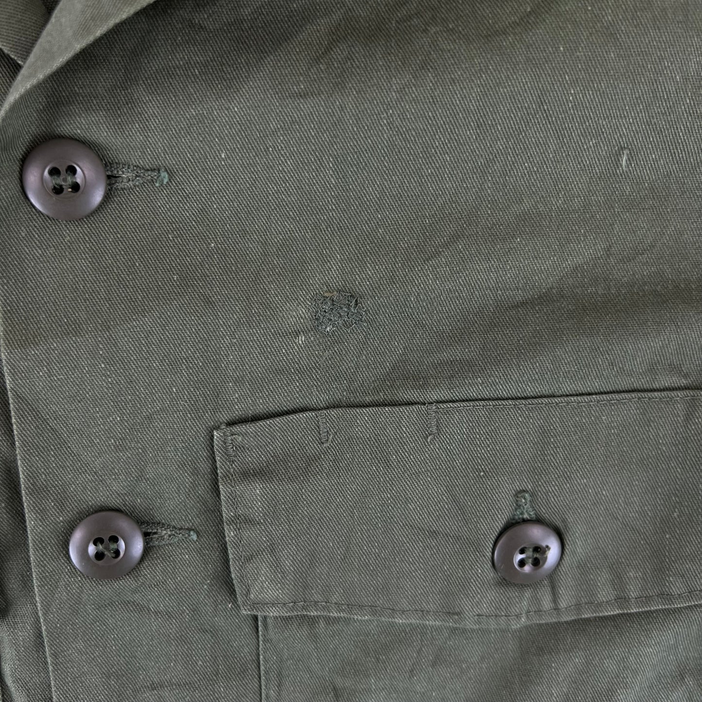 US Army Olive Green Long Sleeve Shirt - Small
