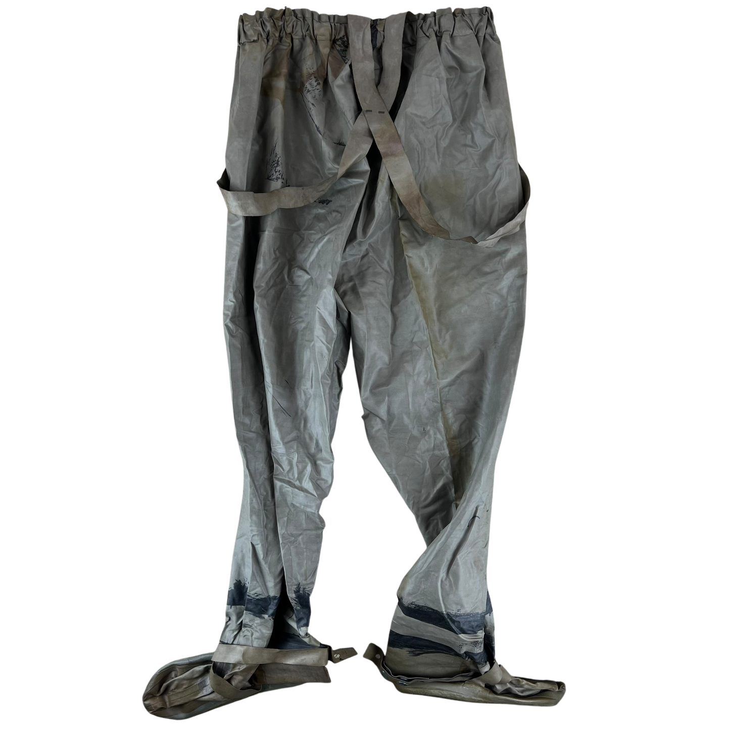 East German Army 70s NBC Over Trousers & Carry Bag - Medium