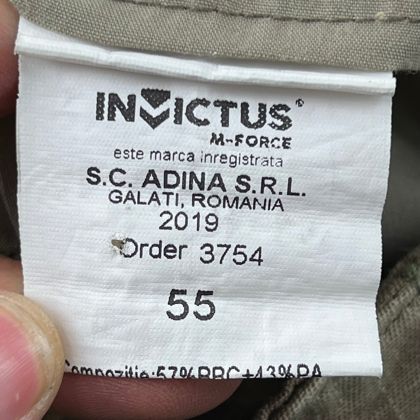 Romanian Army M2017 Woodland Camouflage Cap - Small 55cm