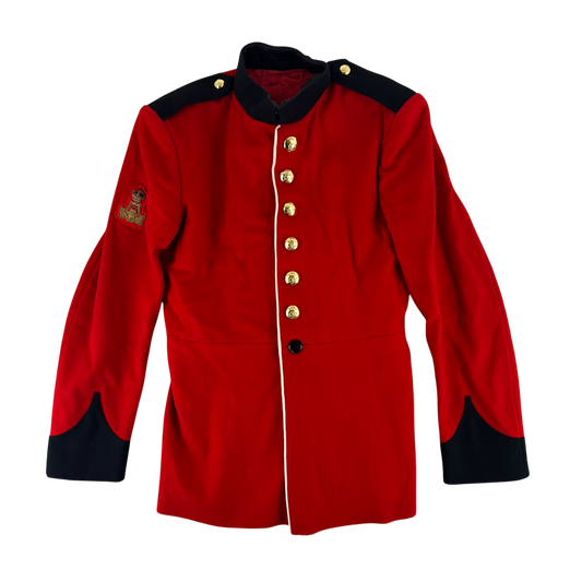 British Army Red Tunic Jacket - Queen's Division Minden Band - Medium