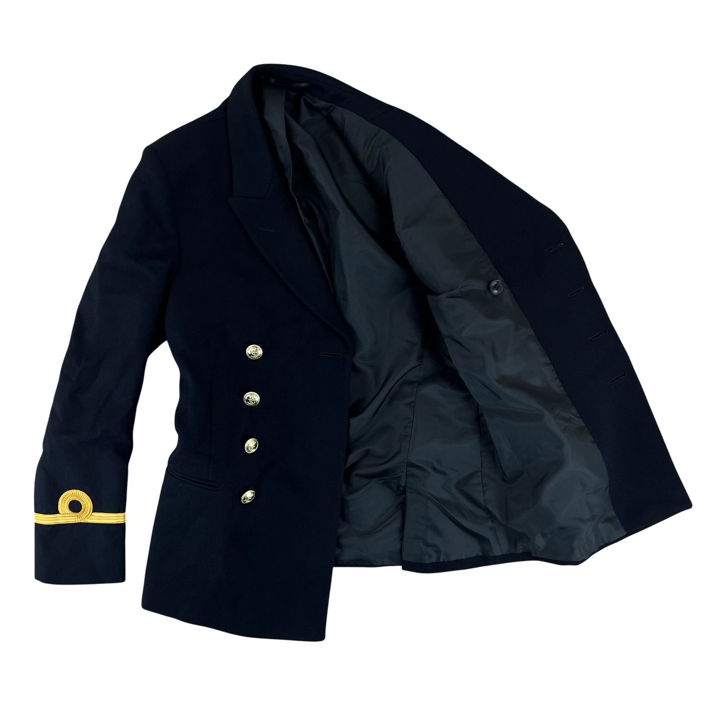 British Royal Navy Officer's No 1B Class 1 Dress Jacket - Small