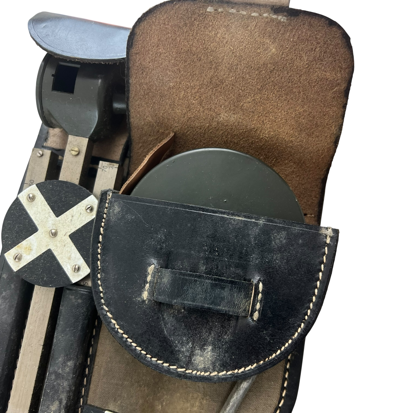 Finnish Army WW2 River Width Meter Complete Kit
