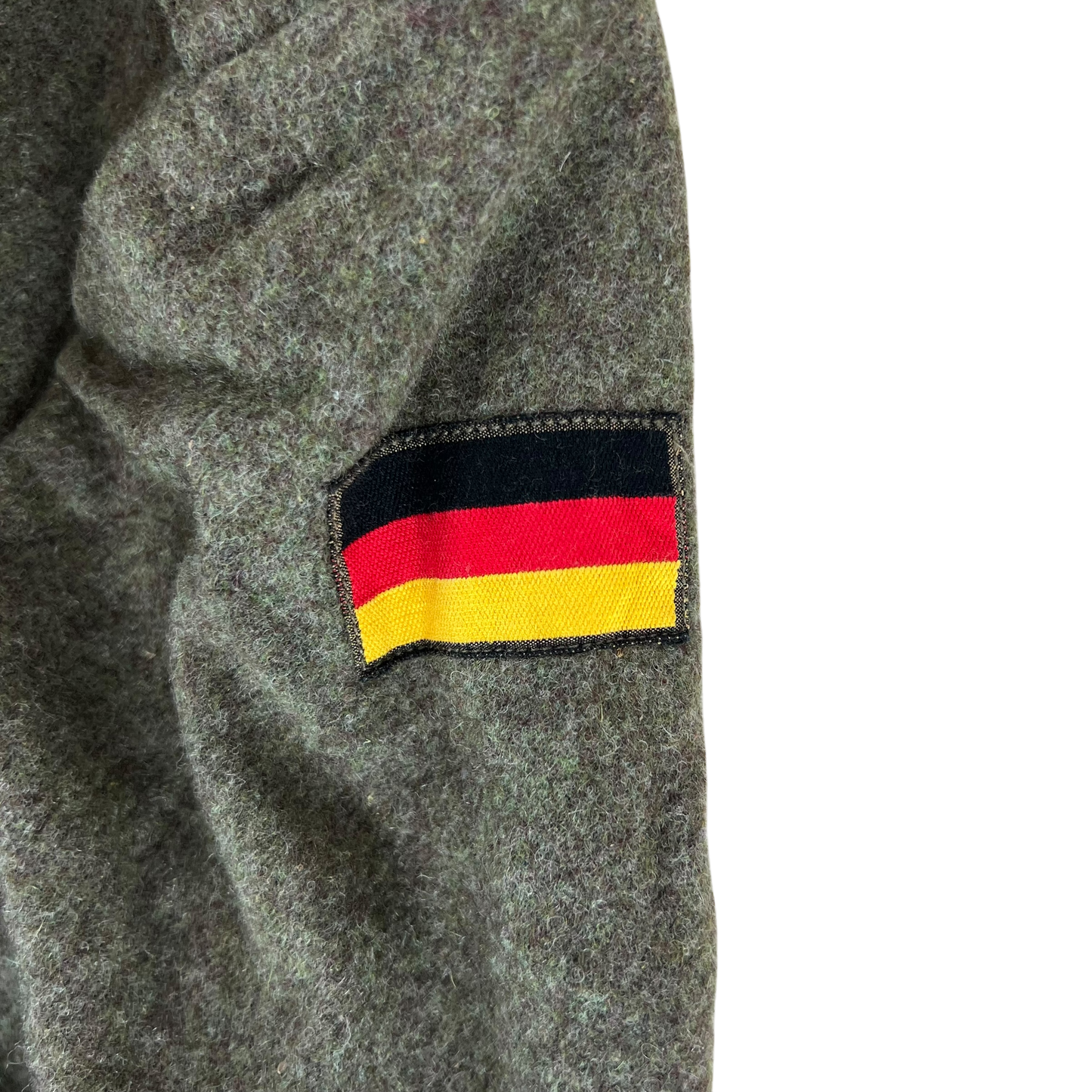 West German Army Wool Long Sleeve Field Shirt - Large 170/104