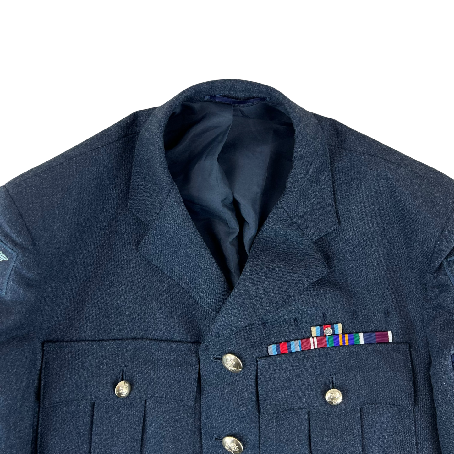 British Royal Air Force No. 1 O.A. Dress Jacket w/ Belt - Large