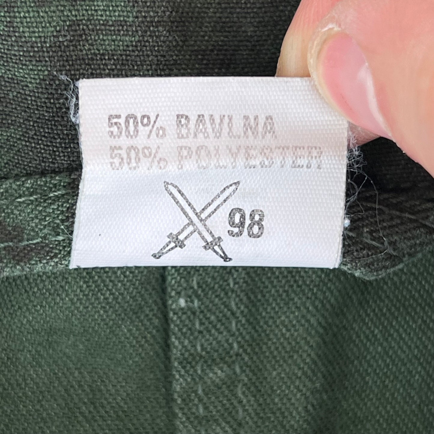 Czech Army Vz.92 Camouflage Work Uniform Jacket - Large