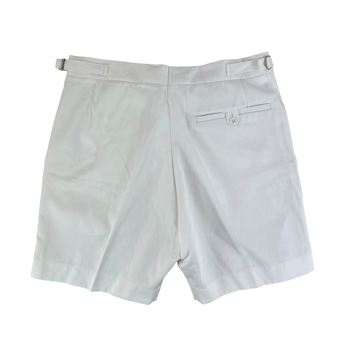 British Royal Navy White Dress Shorts - W34 190/88