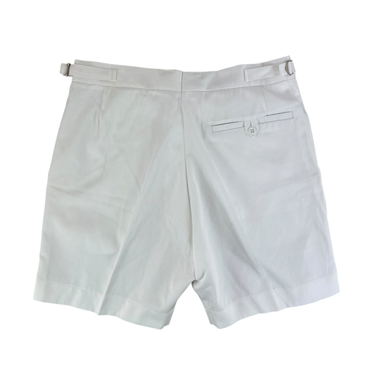 British Royal Navy White Dress Shorts - W34 190/88