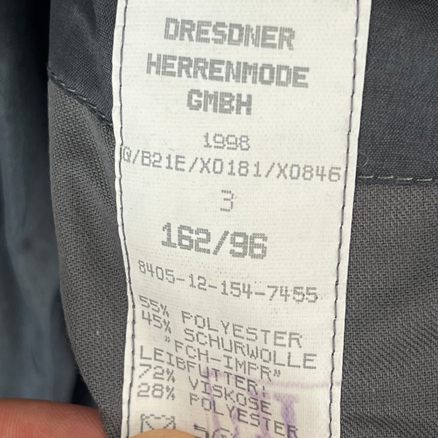 German Army Gebirgsjäger Mountaineer's Grey Dress Jacket -