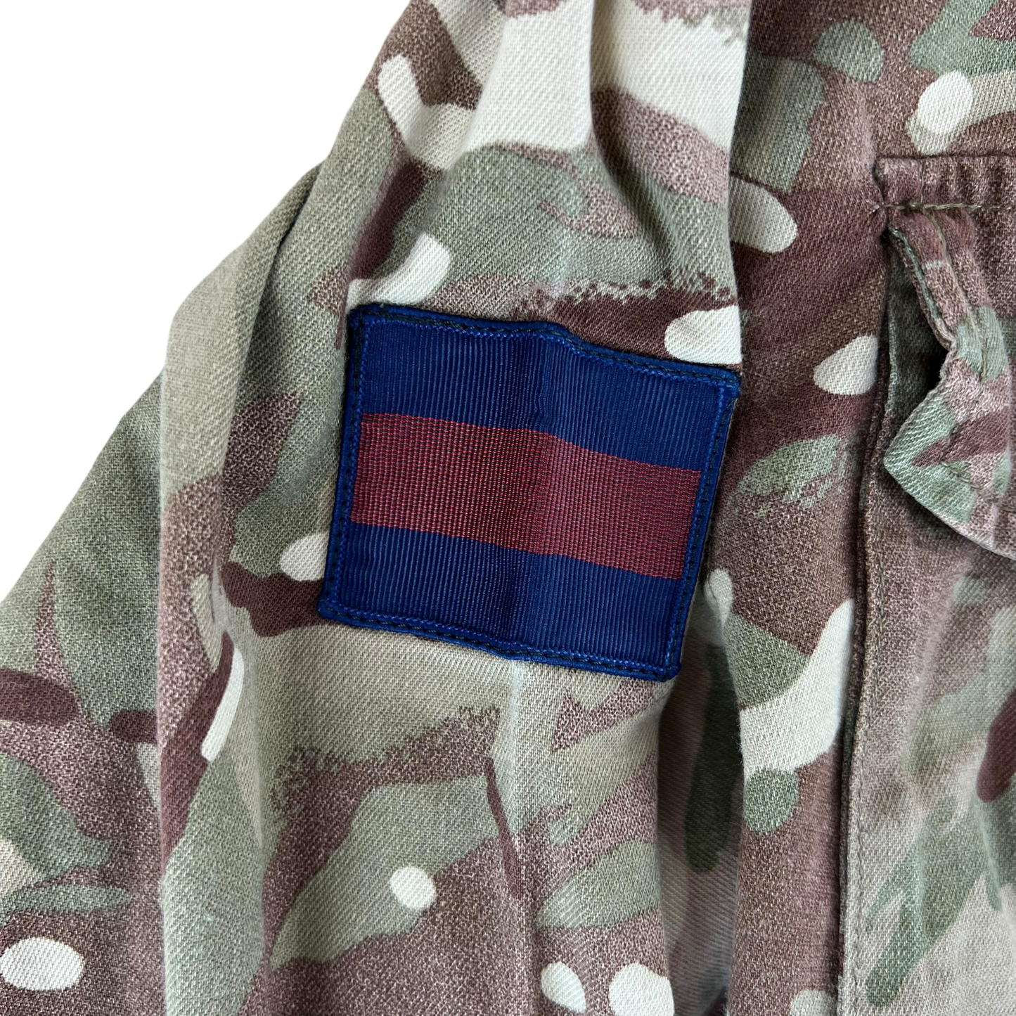 British Army MTP Camouflage Barracks Shirt w/ Patches - 180/104