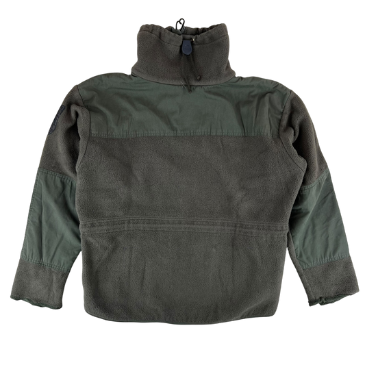 Austrian Army Olive Fleece Cardigan - Large 104-108 I-II