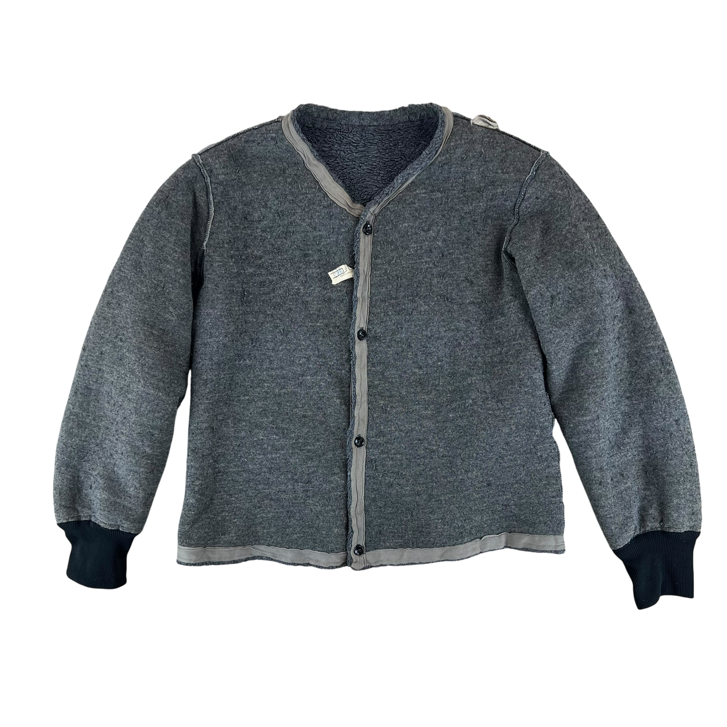 Czech Army Faux Fur Jacket Liner Cardigan M85 - Large