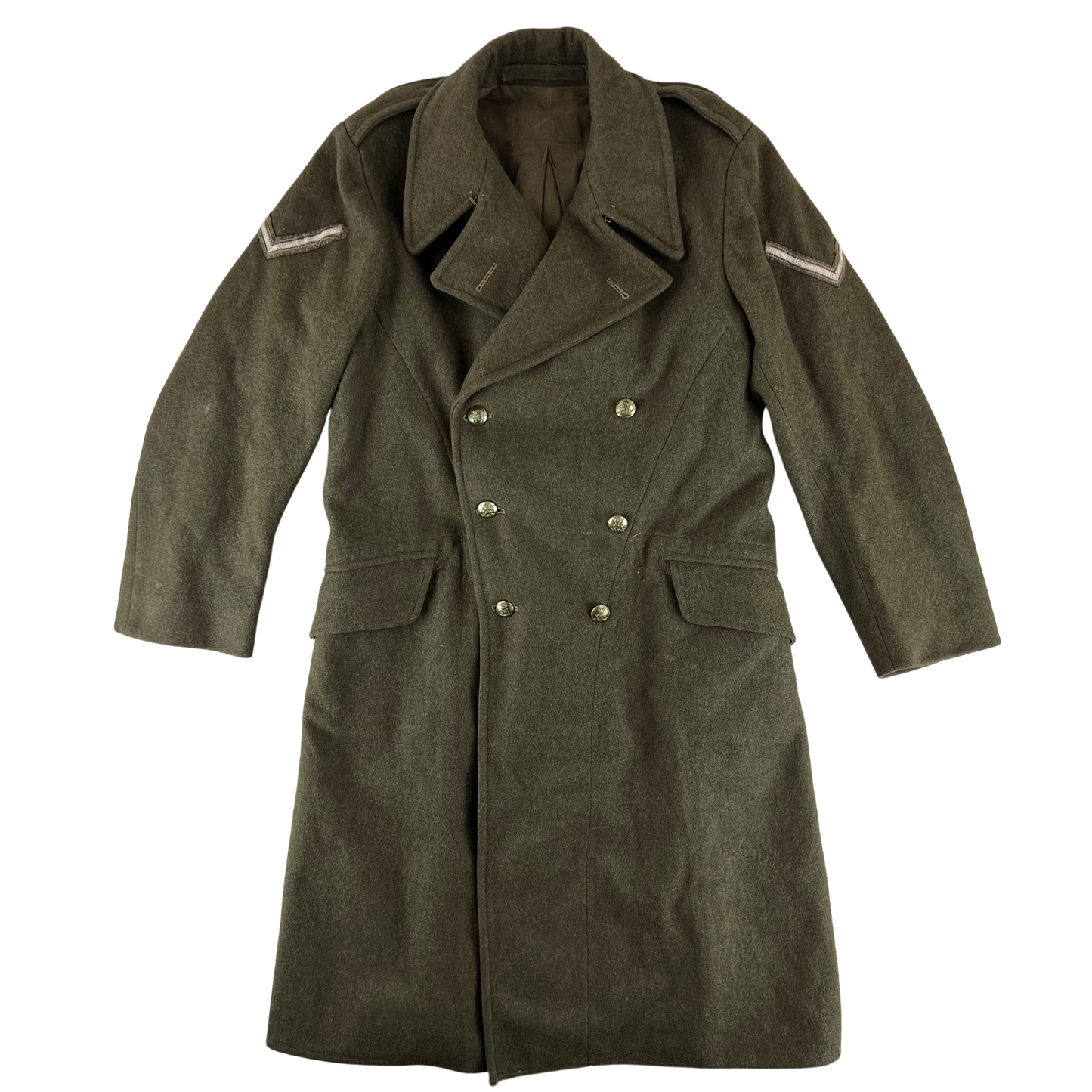 British Army Dismounted 1940 Pattern Greatcoat - Royal Artillery - Medium