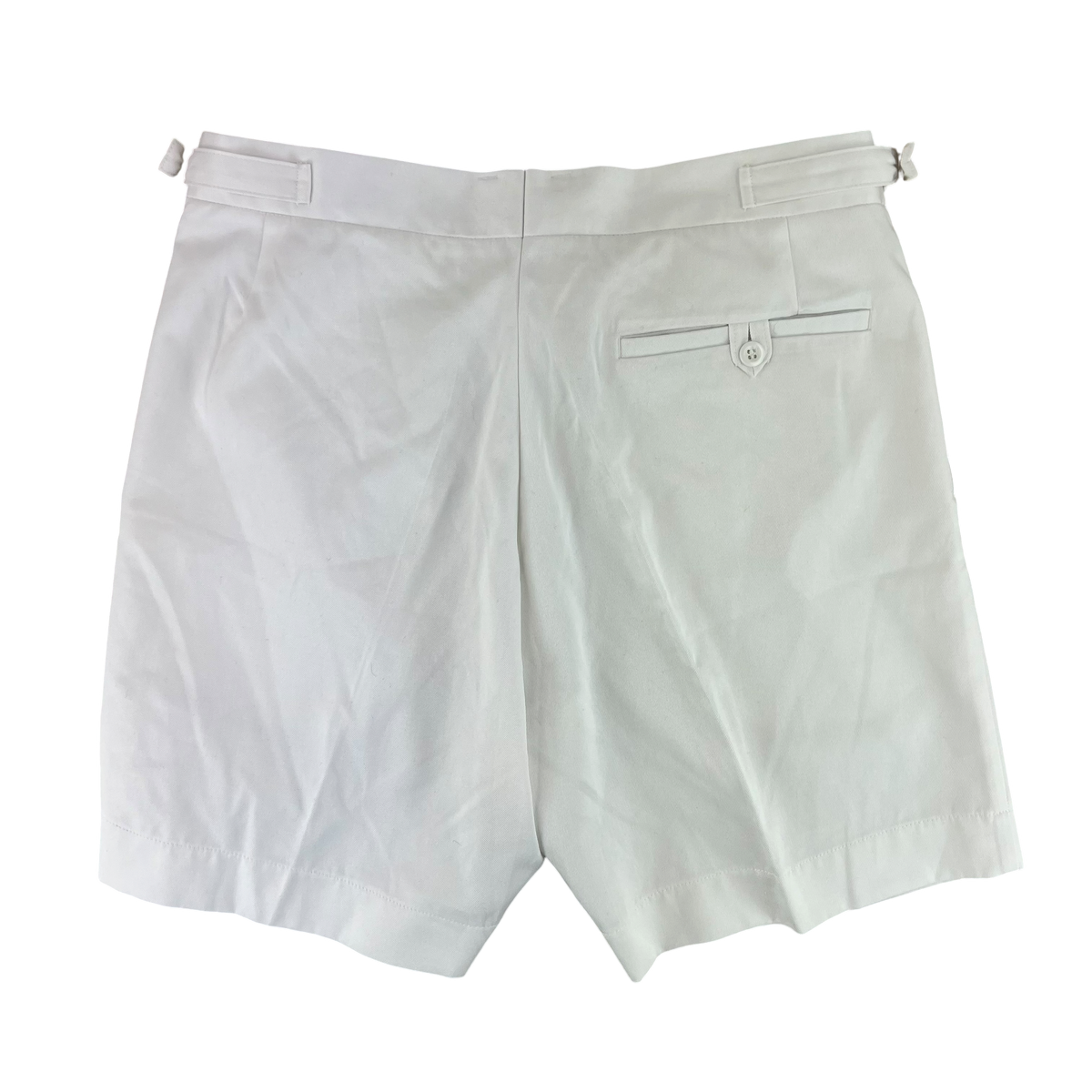 British Royal Navy White Dress Shorts - W35 190/88