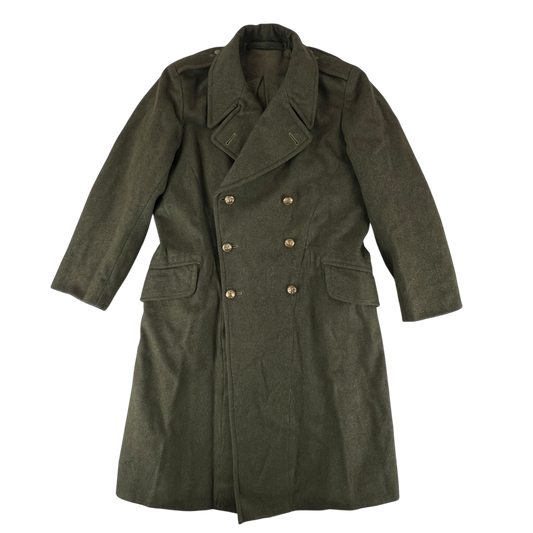 British Army 50s Dismounted 1940 Pattern Greatcoat - Large SIZE 8