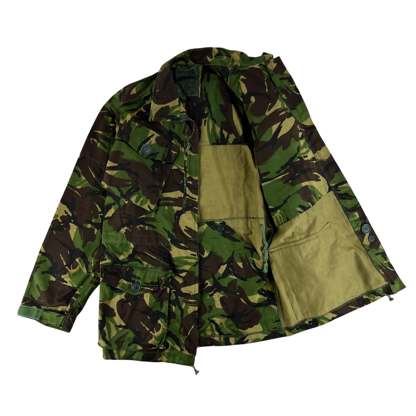British Army 84 Pattern Woodland DPM Camo Combat Smock - Medium 180/96