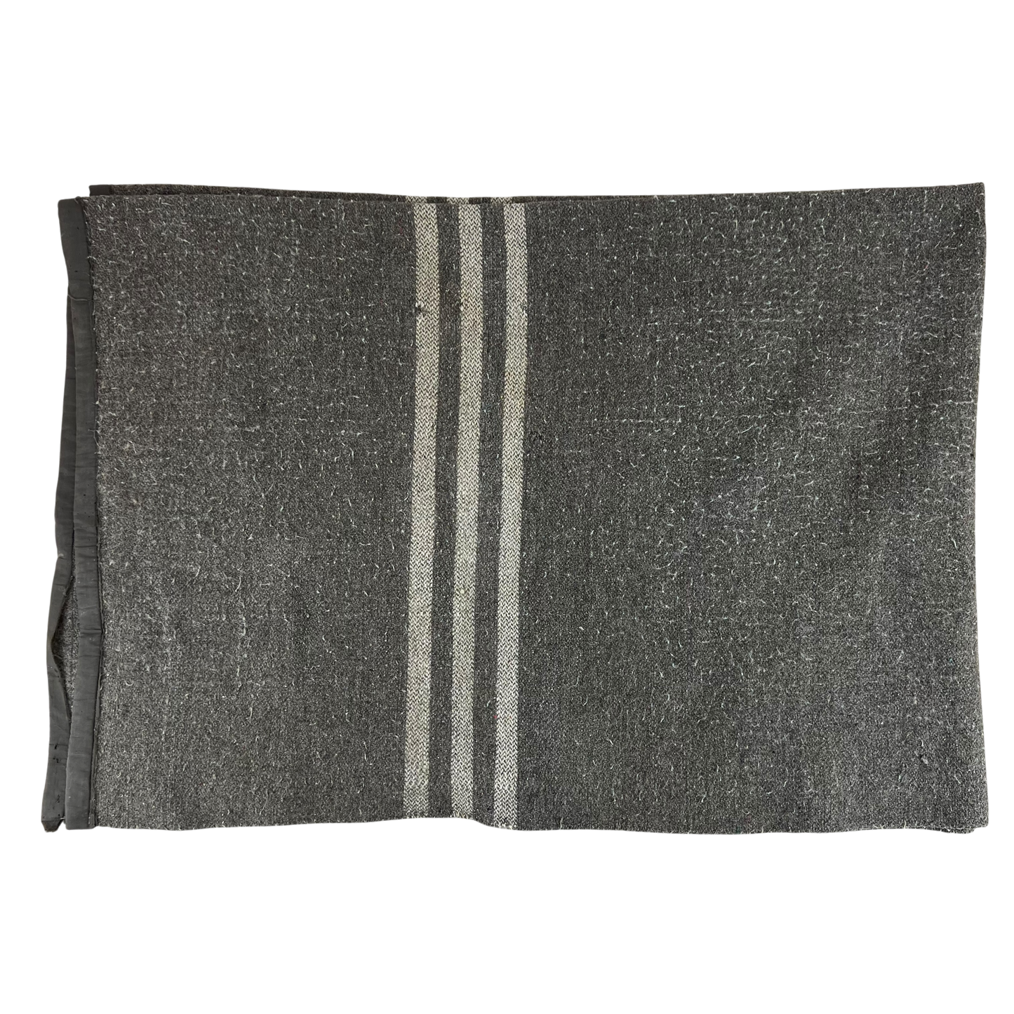 Romanian Army Oatmeal Brown Wool Blanket